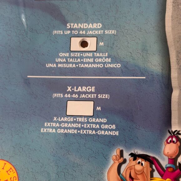 The Flintstones Classic Barney Rubble Adult Halloween Costume Size Medium - Picture 2 of 5